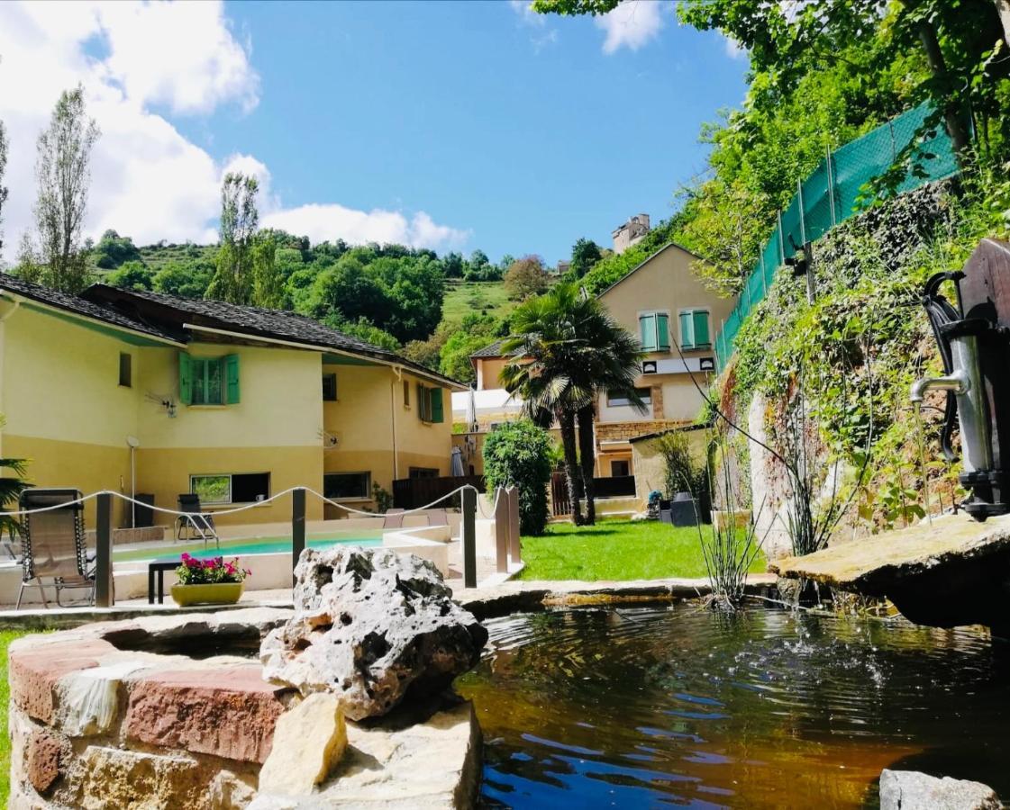 Hotel Le Moulin D'Olt La Canourgue Bagian luar foto